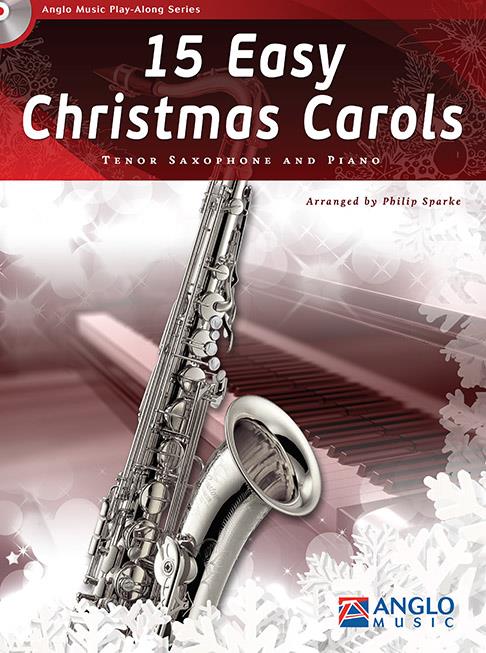 15 Easy Christmas Carols + CD / tenorový saxofon + klavír